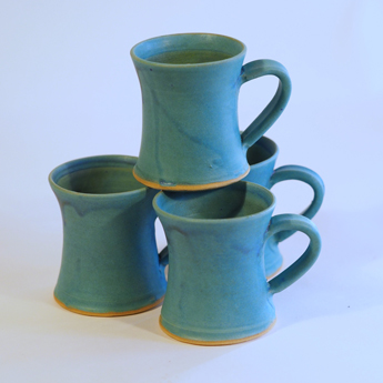 Tasse café bleu