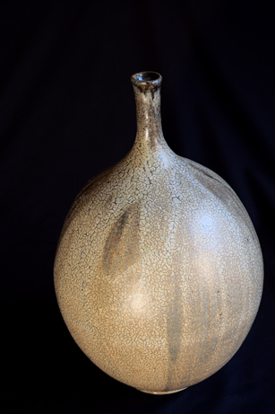 Bouteille craquelée
